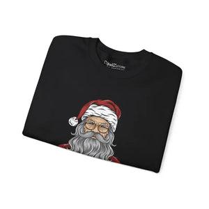Santa Claus Crewneck Sweatshirt - Festive Holiday Apparel - Dipaliz - Sweatshirts
