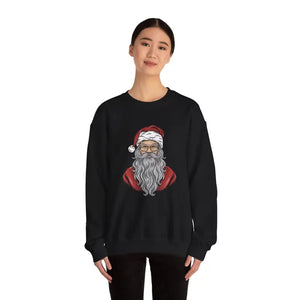 Santa Claus Crewneck Sweatshirt - Festive Holiday Apparel - Dipaliz - Sweatshirts