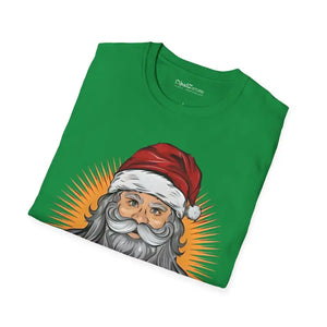 Santa Claus Unisex Softstyle t Shirt - Premium Cotton Comfort - Dipaliz - T-shirts