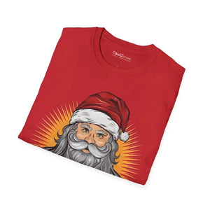 Santa Claus Unisex Softstyle t Shirt - Premium Cotton Comfort - Dipaliz - T-shirts