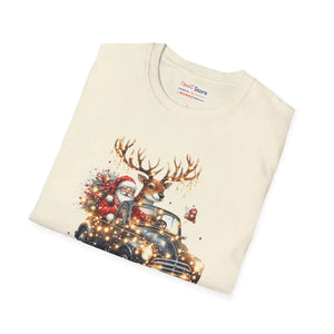 Jolly Santa Claus Christmas Tee - Cotton Holiday - Dipaliz - T-shirts - s