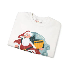 Cozy Santa Unisex Heavy Blend Crewneck Sweatshirt - Dipaliz - Sweatshirts