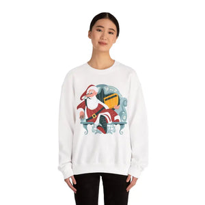 Cozy Santa Unisex Heavy Blend Crewneck Sweatshirt - Dipaliz - Sweatshirts