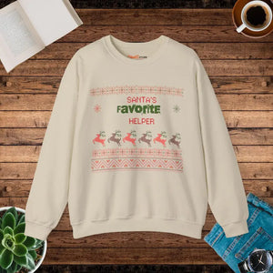 Ultimate Heavy Blend Crewneck Christmas Sweatshirt - Dipaliz - s / Sand - Sweatshirts