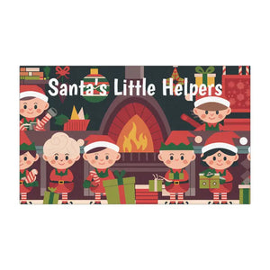 Car Magnets Santas Little Helpers Festive Holiday Decor Dipaliz - 7.5’’ × 4.5’’ / Rectangle / 1 Pc - Vehicle