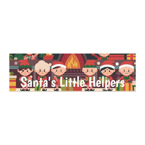 Car Magnets Santas Little Helpers Festive Holiday Decor Dipaliz - Vehicle