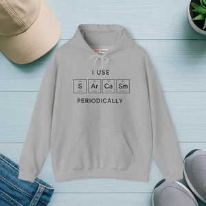 Sarcastic Science Hoodie with Kangaroo Pouch Pocket - Dipaliz - s / Sport Grey - Hoodies