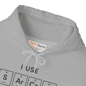 Sarcastic Science Hoodie with Kangaroo Pouch Pocket - Dipaliz - Hoodies