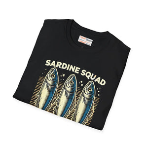 Sardine Squad Unisex Softstyle Tee Cotton Comfort Dipaliz - T-shirts