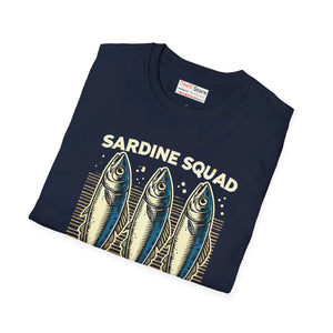 Sardine Squad Unisex Softstyle Tee Cotton Comfort Dipaliz - T-shirts