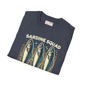 Sardine Squad Unisex Softstyle Tee Cotton Comfort Dipaliz - T-shirts