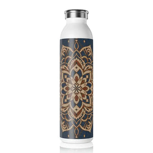 Slim Water Bottle - Trendy Fashion Hydration Style - Dipaliz - 20oz / White - Bottles