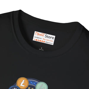 Soft Cotton Satoshi Dream Team Bitcoin Unisex Tee - Dipaliz - T-shirts