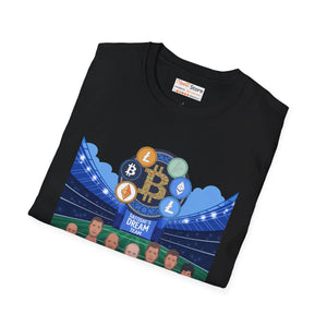 Soft Cotton Satoshi Dream Team Bitcoin Unisex Tee - Dipaliz - T-shirts