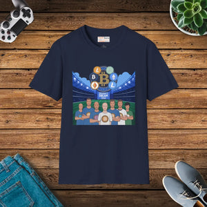 Soft Cotton Satoshi Dream Team Bitcoin Unisex Tee - Dipaliz - T-shirts