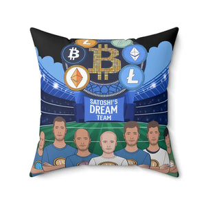 Dream Team Spun Polyester Square Pillow Bold Comfort - Dipaliz - Throw Pillows