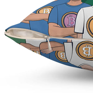 Dream Team Spun Polyester Square Pillow Bold Comfort - Dipaliz - Throw Pillows