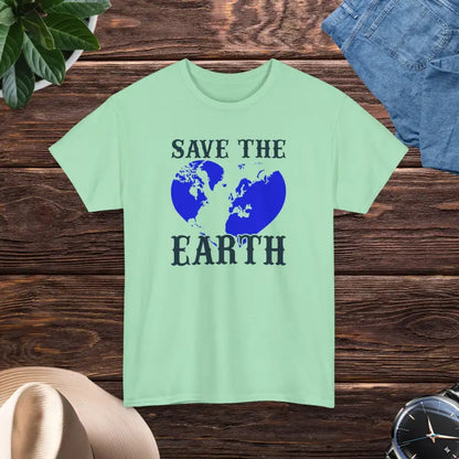 Unisex Deluxe Earth Day Tee - Save the Planet in Style - Mint Green / s T-shirt