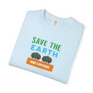 Soft Cotton Save the Earth Tee - Eco-friendly Gifts - Dipaliz - T-shirts