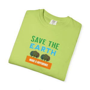 Soft Cotton Save the Earth Tee - Eco-friendly Gifts - Dipaliz - T-shirts