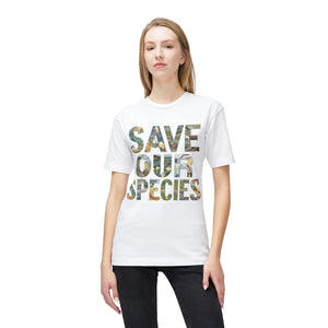 Bold Earth Day T-shirt - Save our Planet Cotton - Dipaliz - T-shirts - m