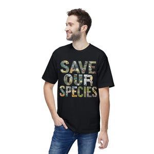Bold Earth Day T-shirt - Save our Planet Cotton - Dipaliz - T-shirts - m