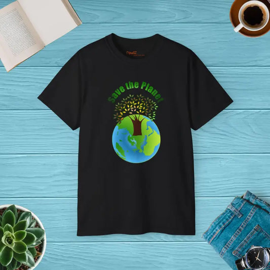 Earth-saving Unisex Ultra Cotton Tee - Ultimate Comfort & Style - Black / s T-shirt