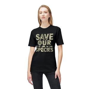 Vibrant Save our Species T-shirt - Earth Day Cotton - Dipaliz - T-shirts - s