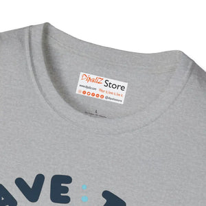 T-shirt - Whales Unisex Softstyle Tee - Eco Marine Conservation - Dipaliz