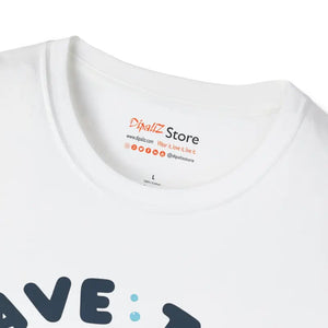 T-shirt - Whales Unisex Softstyle Tee - Eco Marine Conservation - Dipaliz