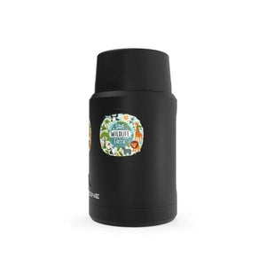 Insulated Food Container for Kids Lunches Eco-friendly - Dipaliz - 16.9oz / Black - Thermoses