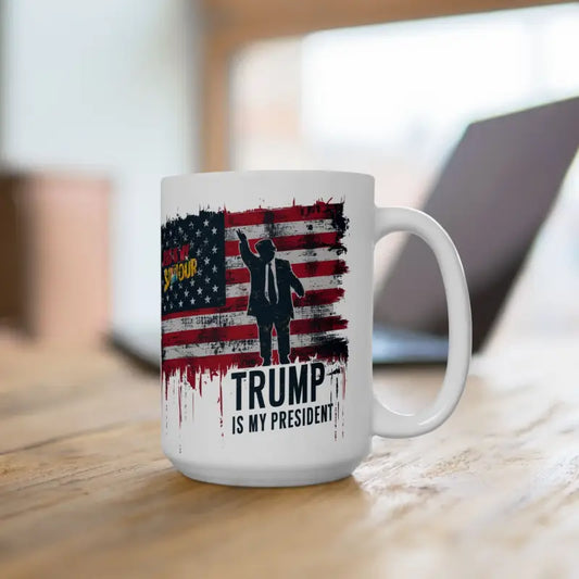 Warm Up with our Savior & President Ceramic Mug for Hot Drink Lovers - 15oz