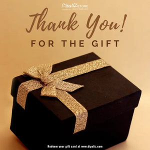 Dipaliz Gift Card - Stylish Thank you for any Occasion - Cards