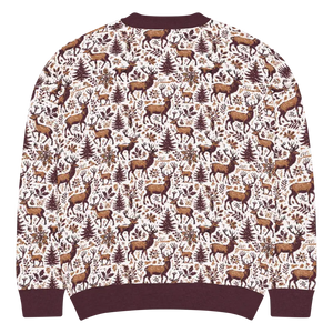 Scandinavian Knitted Crew - Cozy Winter Sweater - Dipaliz - Sweaters