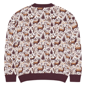 Scandinavian Knitted Crew - Cozy Winter Sweater - Dipaliz - Sweaters