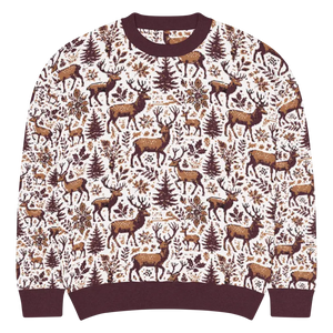 Scandinavian Knitted Crew - Cozy Winter Sweater - Dipaliz - 3xs - Sweaters