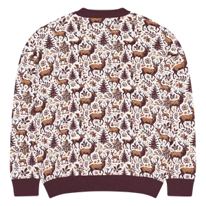 Scandinavian Knitted Crew - Cozy Winter Sweater - Dipaliz - Sweaters