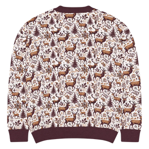 Scandinavian Knitted Crew - Cozy Winter Sweater - Dipaliz - Sweaters