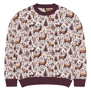 Scandinavian Knitted Crew - Cozy Winter Sweater - Dipaliz - m - Sweaters