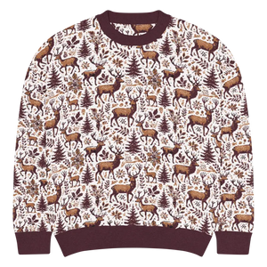 Scandinavian Knitted Crew - Cozy Winter Sweater - Dipaliz - s - Sweaters