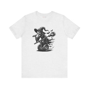 Scary Ghost Segway Jersey Short Sleeve Tee - Halloween Fun - Dipaliz - T-shirts