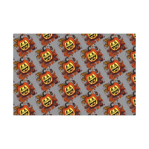 Scary Halloween Pumpkin Gift Wrap Papers - Spooky Design - Dipaliz - Wrapping Paper