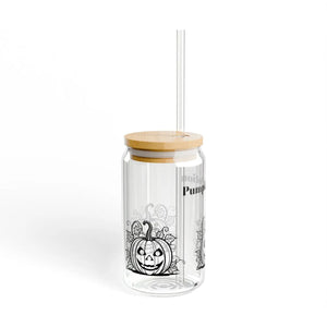 Scary Halloween Pumpkins Tumbler - Bamboo Lid - Dipaliz - Tumblers