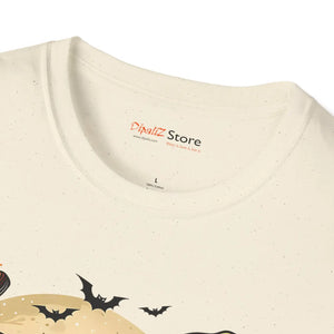 Scary Jack o Lantern T-shirt Soft Cotton Halloween - Dipaliz - T-shirts