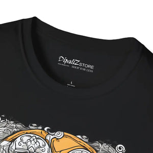 Scary Skulls Halloween Softstyle t Shirt - Spooky Comfort - Dipaliz - T-shirts