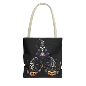 Scary Witches Aop Tote Bag - Mystical Polyester - Dipaliz - Bags
