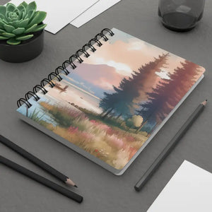 Spiral Bound Journal - Scenic Nature Landscape - Dipaliz - one Size - Journals