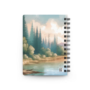 Vibrant Scenic Spiral Bound Journal - Nature Design - Dipaliz - Journals