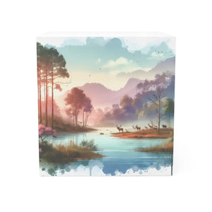 Wilderness Note Cube with Calming Outdoor Scenery - Dipaliz - White / one Size - Notepads