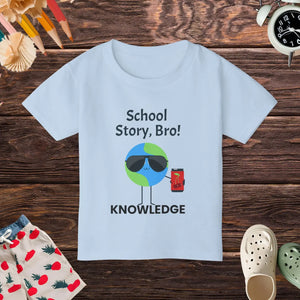 Soft School Story Bro Toddler Tee - Heavy Cotton - Dipaliz - T-shirts - 2t